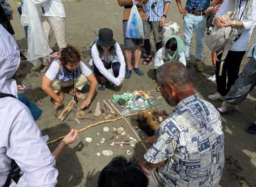 海辺の生き物観察・里海の利用と保全に参加して